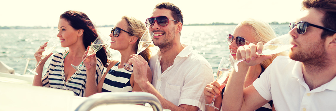 Party on a Yacht